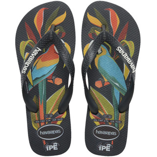 Chinelo Havaianas Ipê Estampa Jaguatirica e Arara Unissex Premium chinelo havaianas original