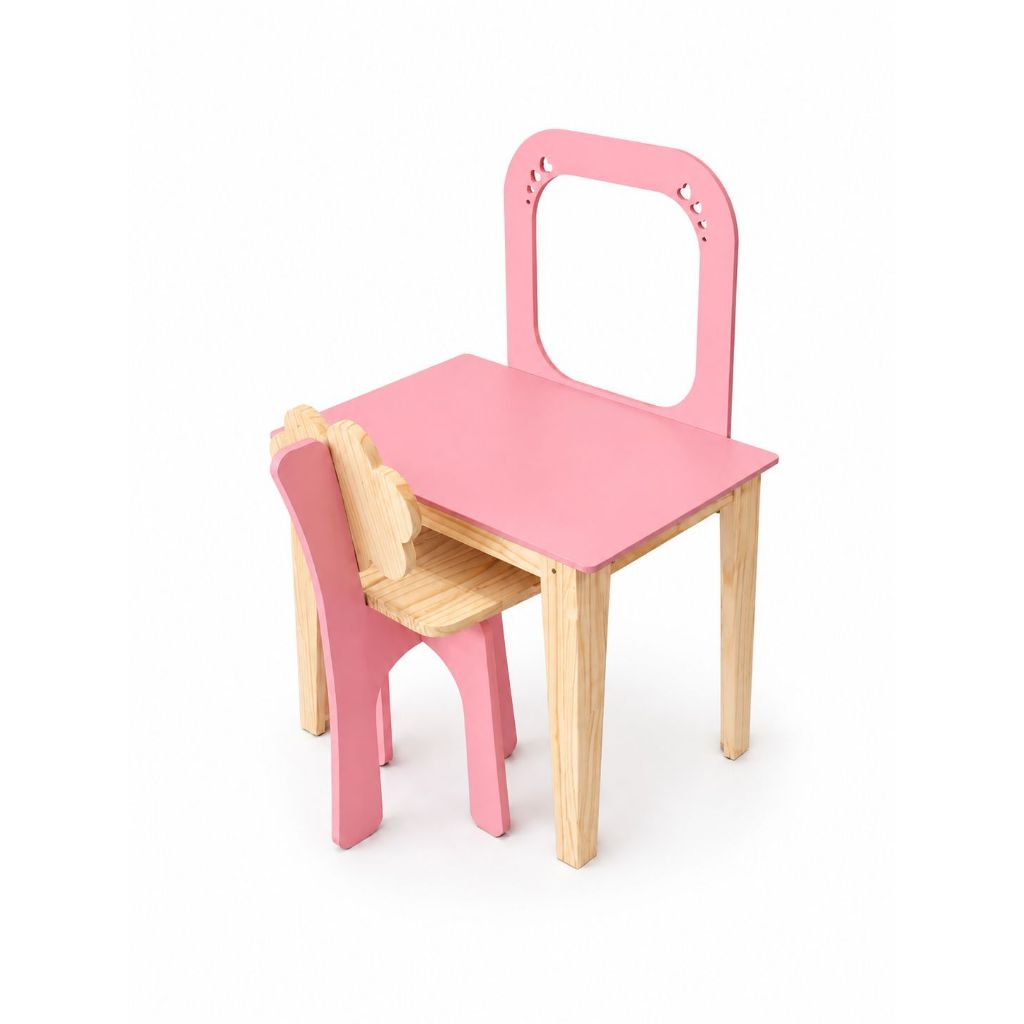 Mini Penteadeira Infantil Em Mdf Resistente Branco Sem Pintura