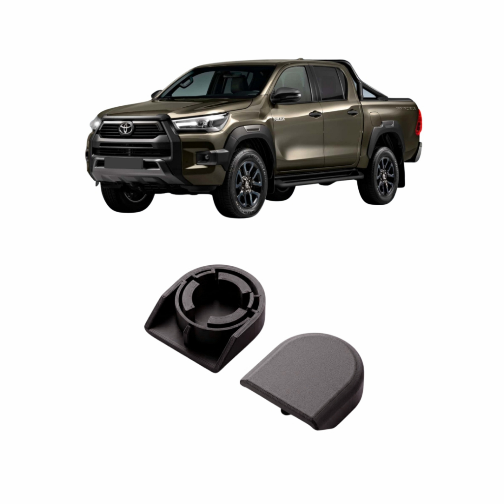 Par Capa Parafuso Braço Limpador Dianteiro Hilux 2015 A 2024