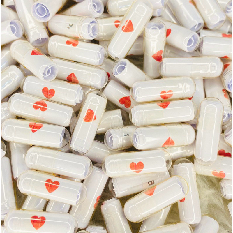 Cápsulas do amor mensagens de dia dos namorados love 50/100 unidades produto mini para clientes comércios casais