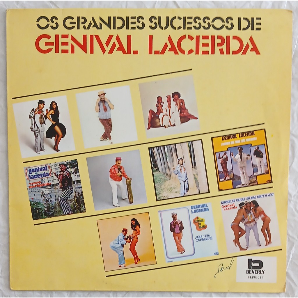 Lp Genival Lacerda Os Grandes Sucessos De Genival Lacerda