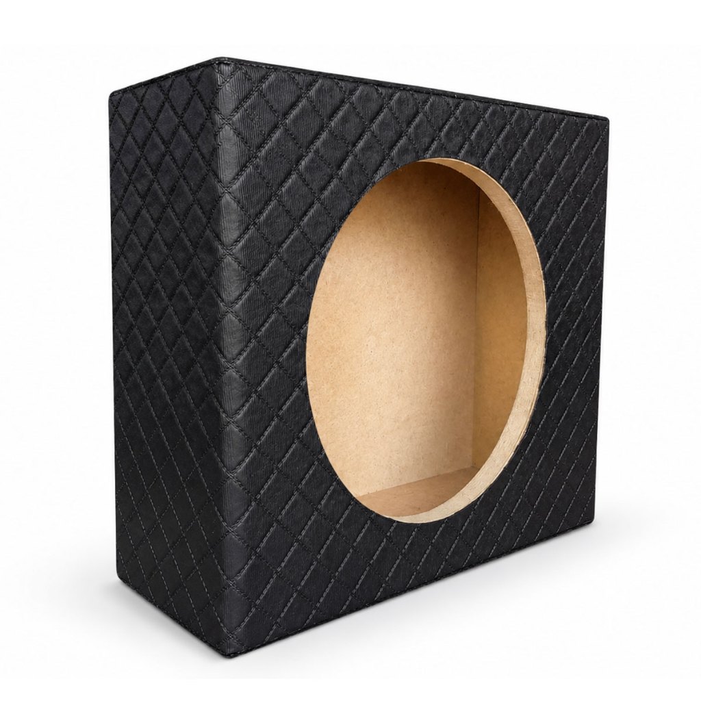 Caixa Ultra Slim Selada Subwoofer 8 Pol Vazia Compacta Som Automotivo Grave Forte
