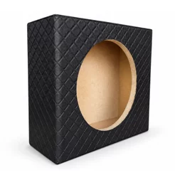 Caixa Ultra Slim Selada Subwoofer 8 Pol Vazia Compacta Som Automotivo Grave Forte