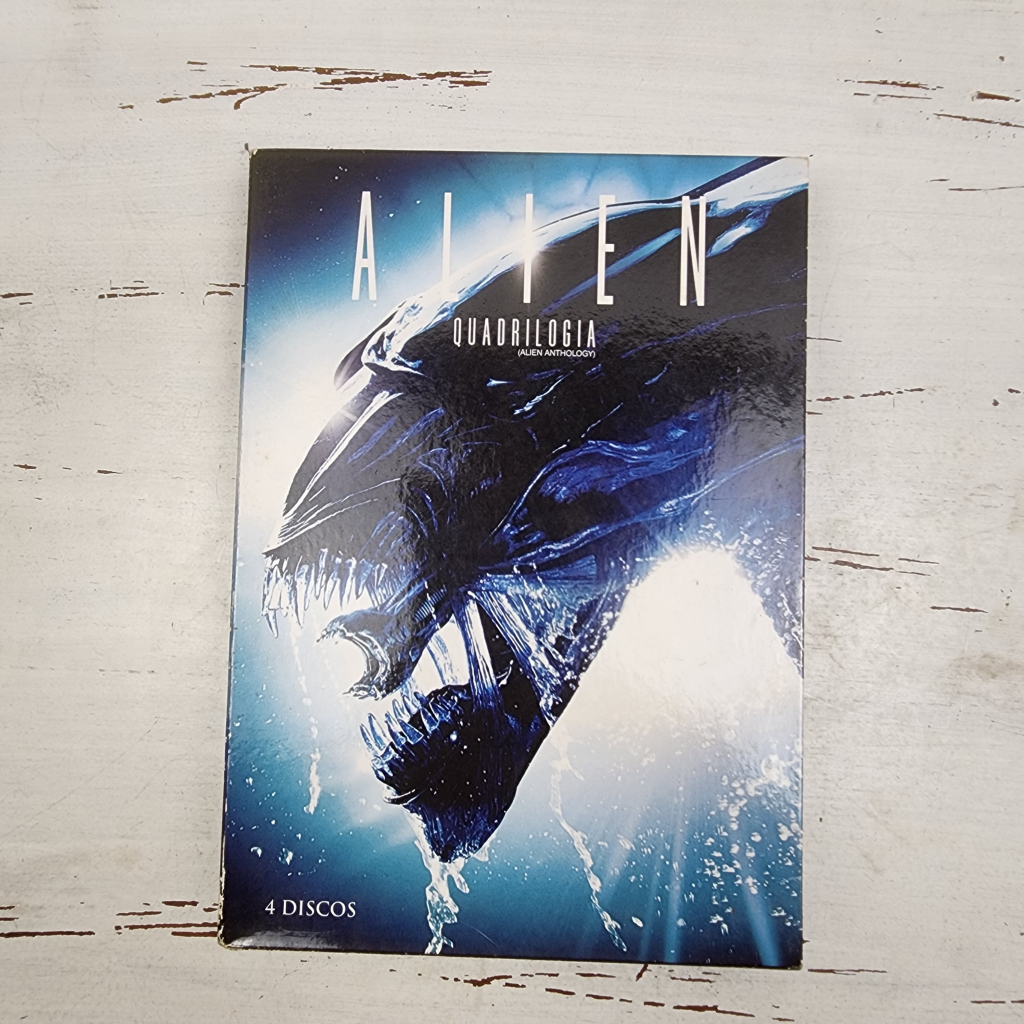 box dvd alien quadrilogia 4 discos original coleção ficção científica
