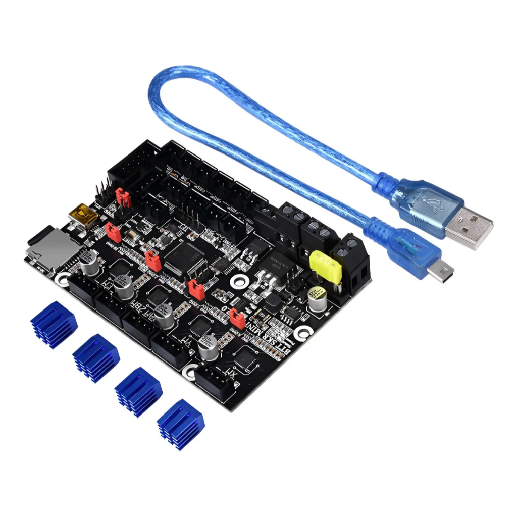 Placa Impressora 3d Bigtreetech Biqu Skr Mini E3 V2 Ender 3 Com Cabo USB