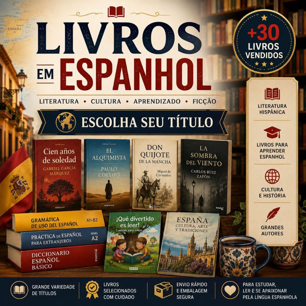 Livros em Espanhol - Escolha o seu título !