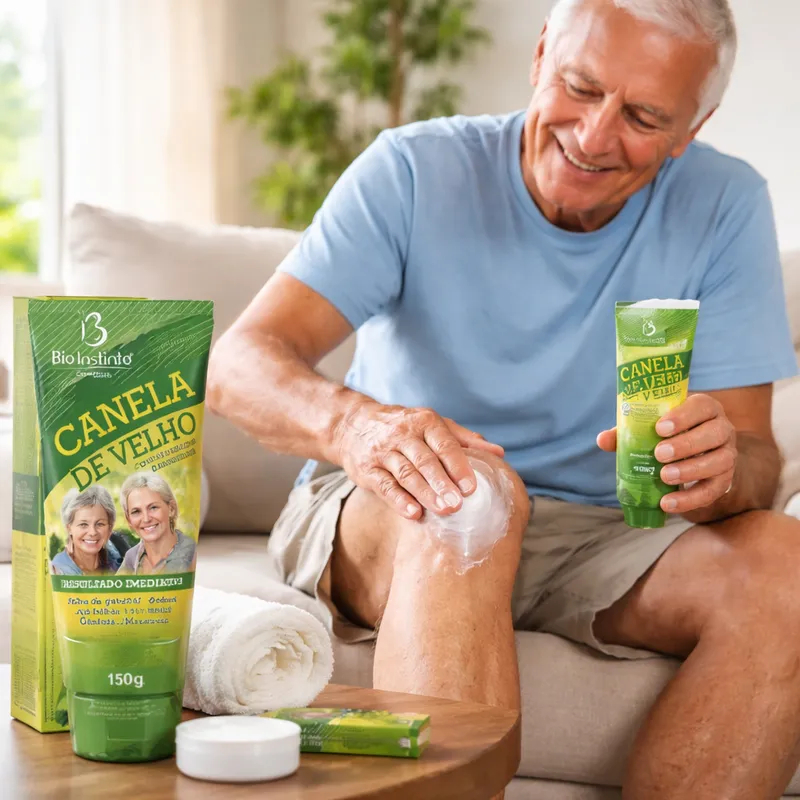 Pomada Massagem Sebo Carneiro Canela Velho Bio Instinto 150g