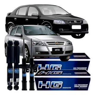 Kit 4 Amortecedor Dianteiro e Traseiro + Kits Astra Zafira Meriva Original TRW /NAKATA 1998/