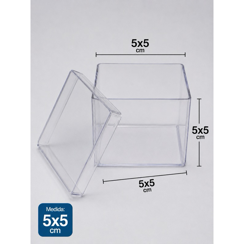 Kit com 30 caixinha  acrílico 5x5 varias cores ,Lembrancinha--Aniversário--Batizado--Maternidade--Festa--Chá revelação