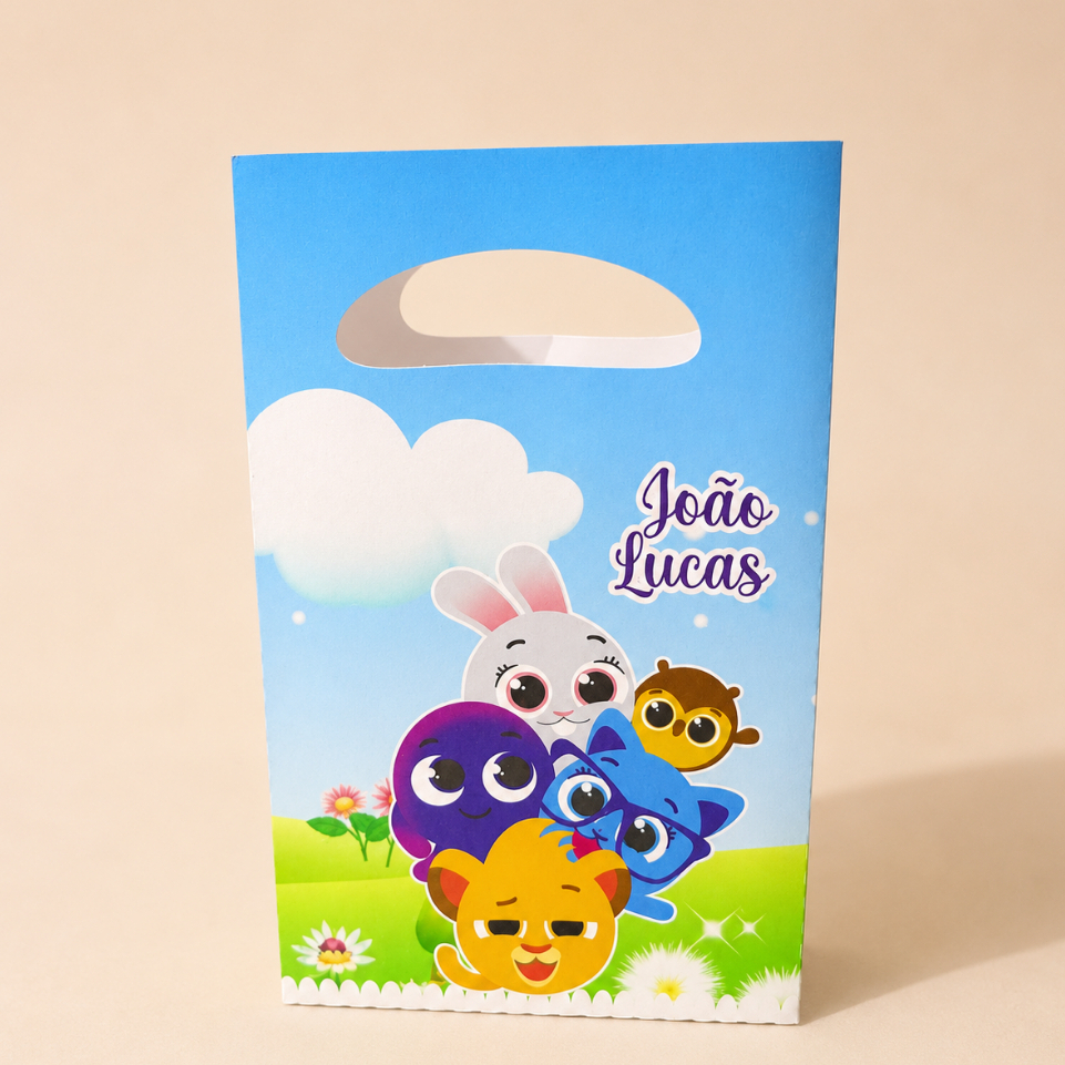 Sacolinhas PP BOLOFOFO Personalizadas Lembrancinhas de Festa e Aniversário.