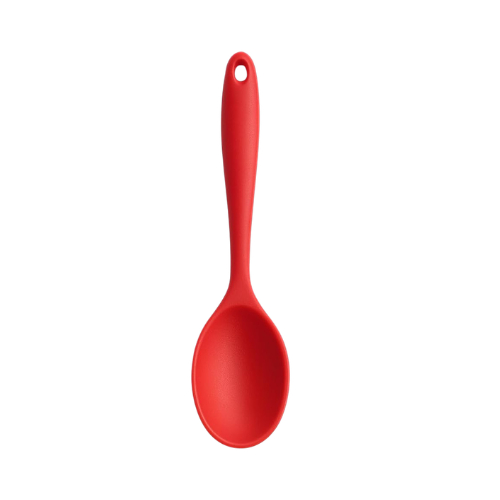Colher De Silicone 27CM Utensílio De Cozinha Antiaderente E Resistente