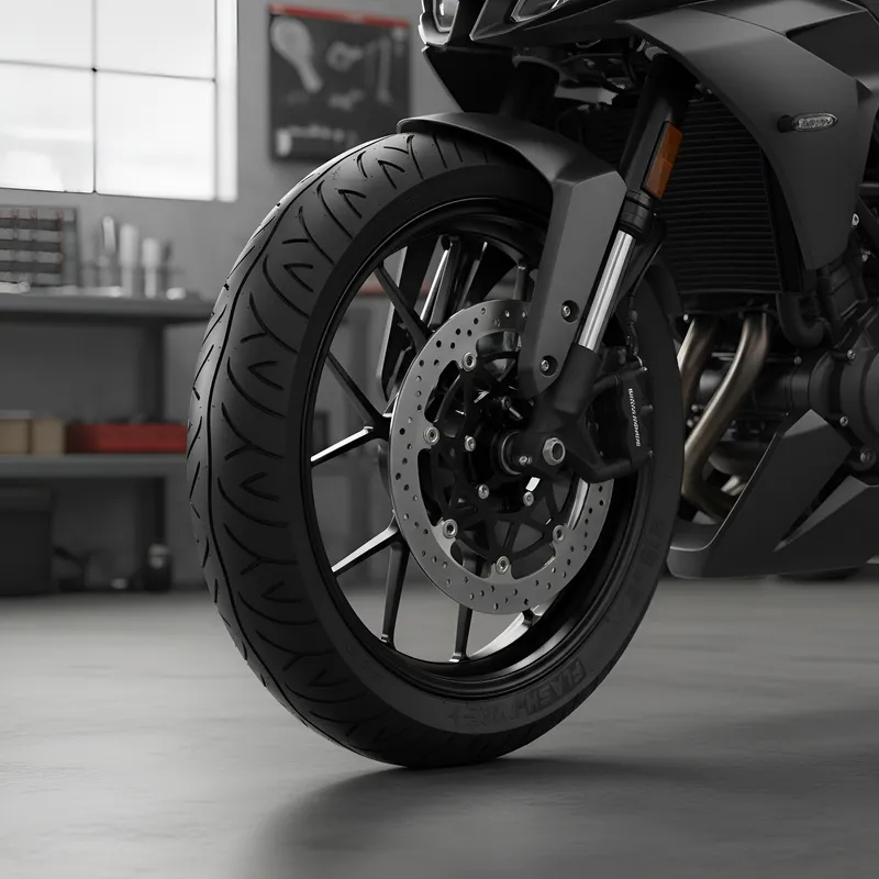 Pneu Flashtyre 100/80-17 FS15 Dianteiro Twister Fazer Ninja Motard Next Comet
