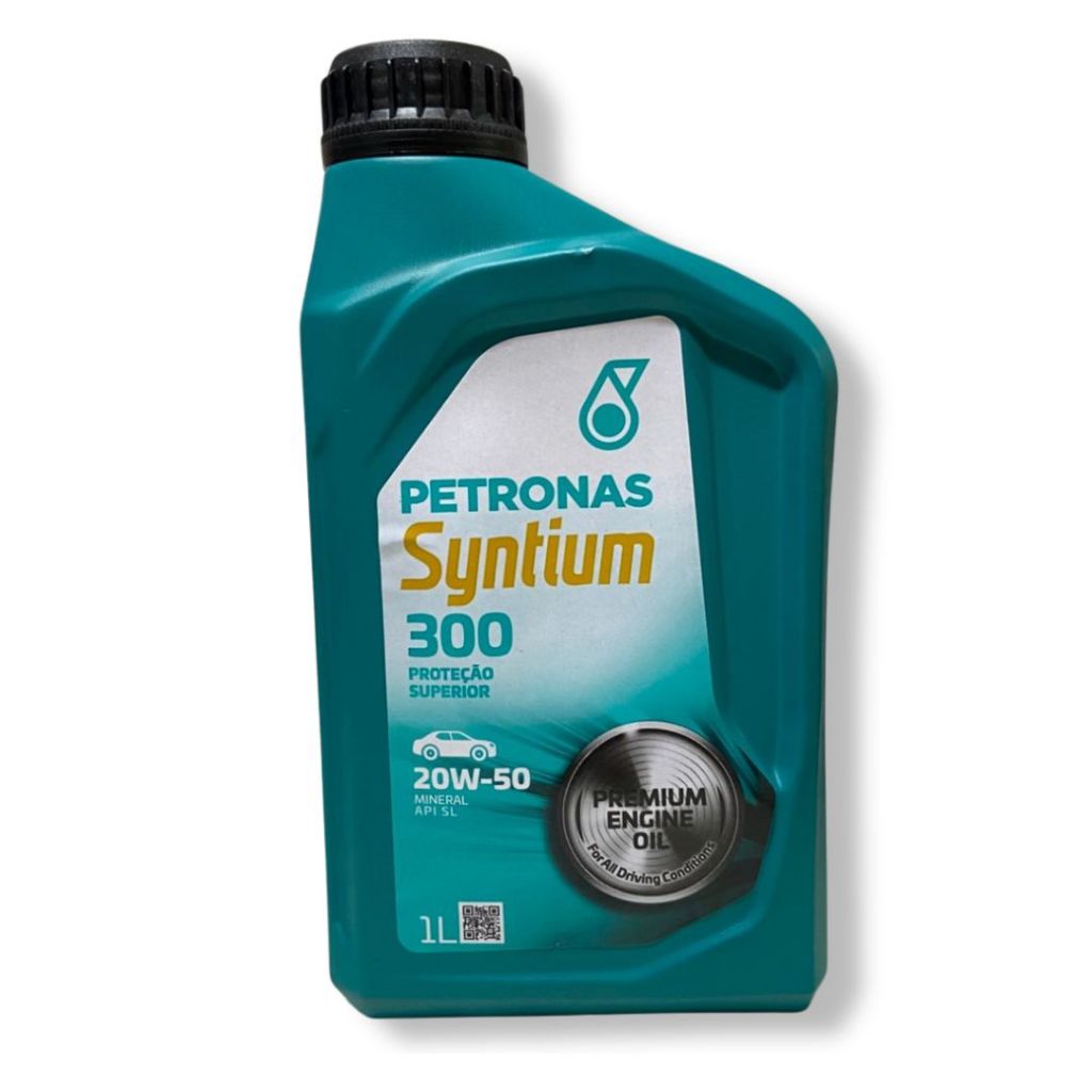 Kit 4 Litros Óleo de Motor Petronas 20w50 Syntium 300 Mineral Sl