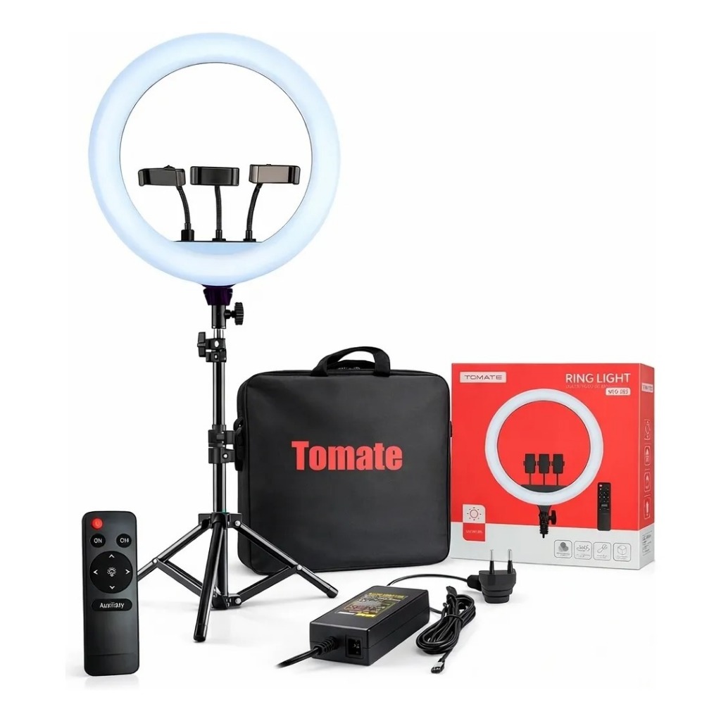 Ring Light Led Profissional Tripé Tomate Mlg-193 18 448 Leds