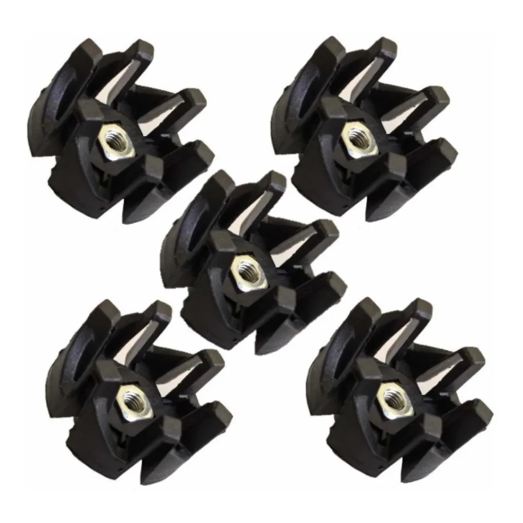 5 Peças Arraste Copo Walita | Mallory | Black | Faet | Mondial