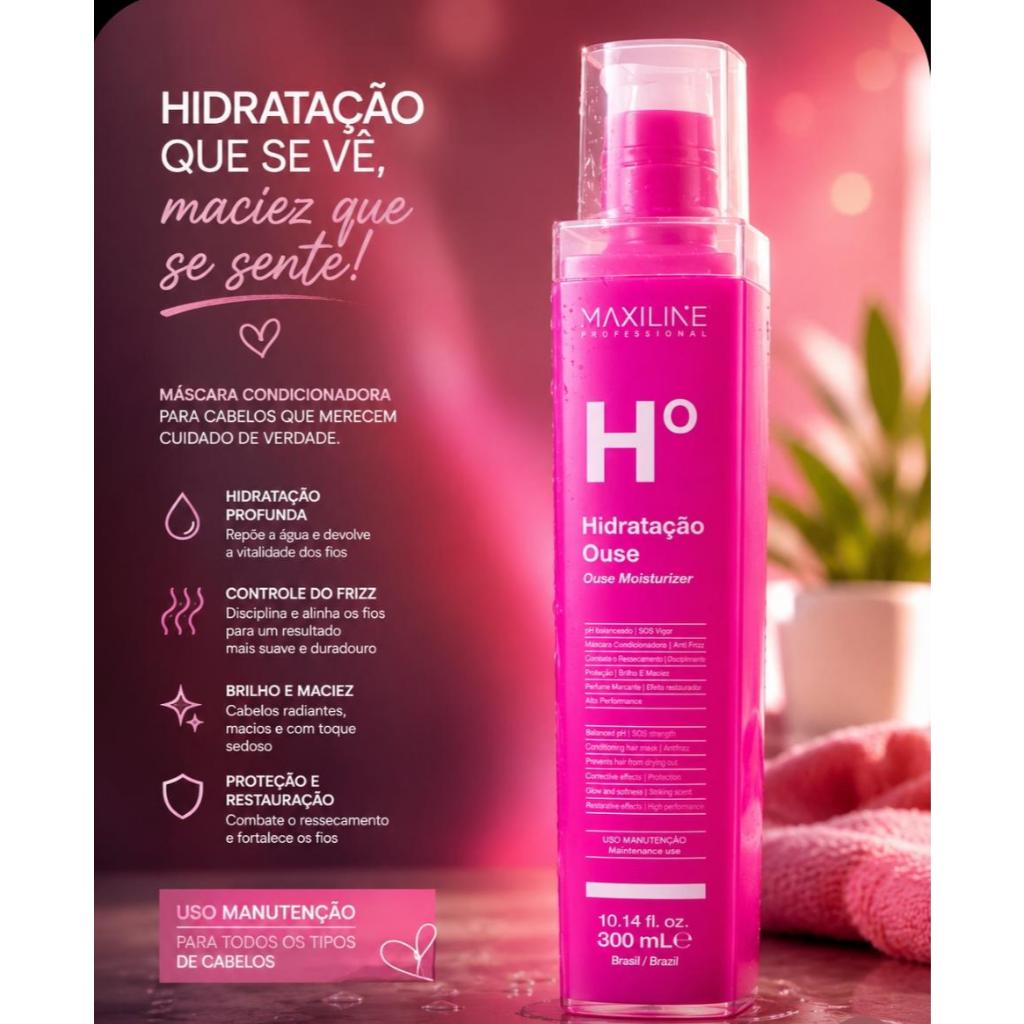 Hidratação Ouse 300ml- Maxiline