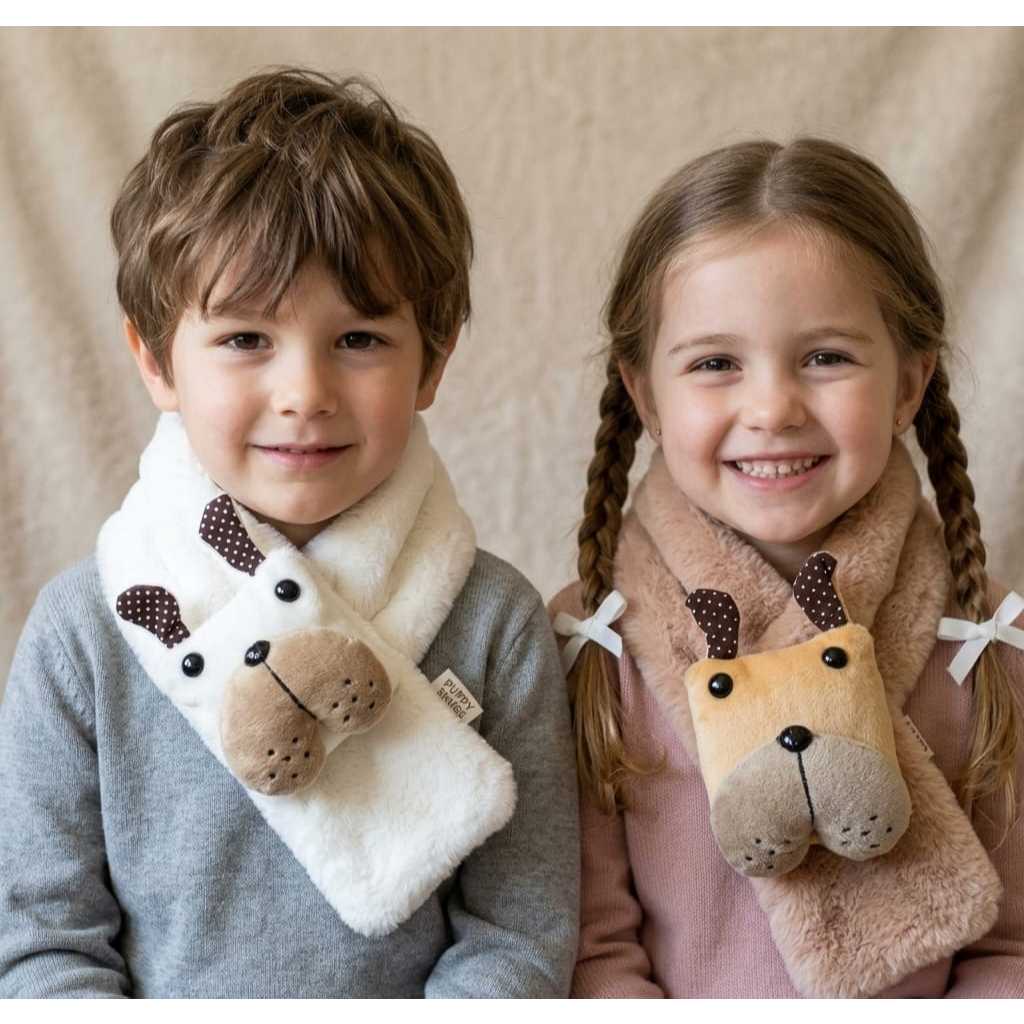 Cachecol Coelhinho Infantil Pelúcia Bichinhos Pelúcidos para Inverno