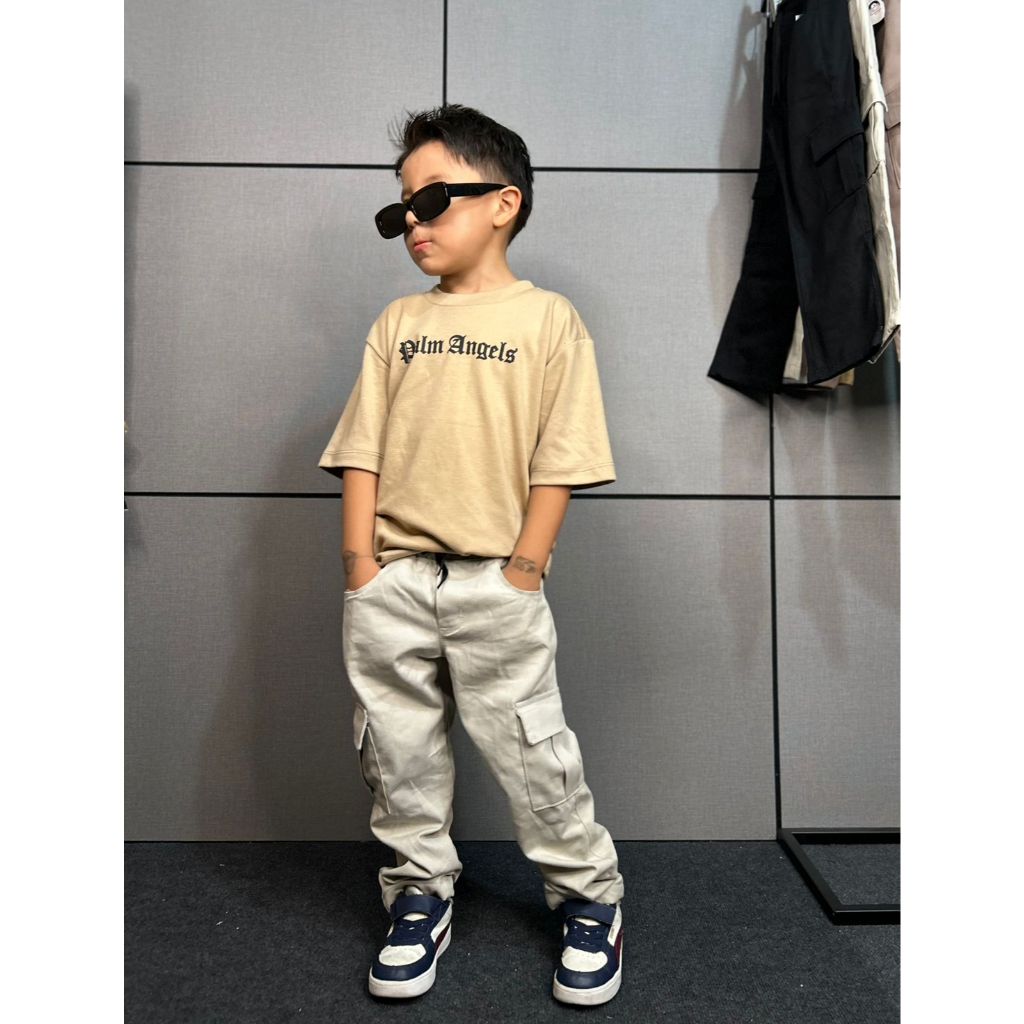 Calça Infantil Cargo Sarja