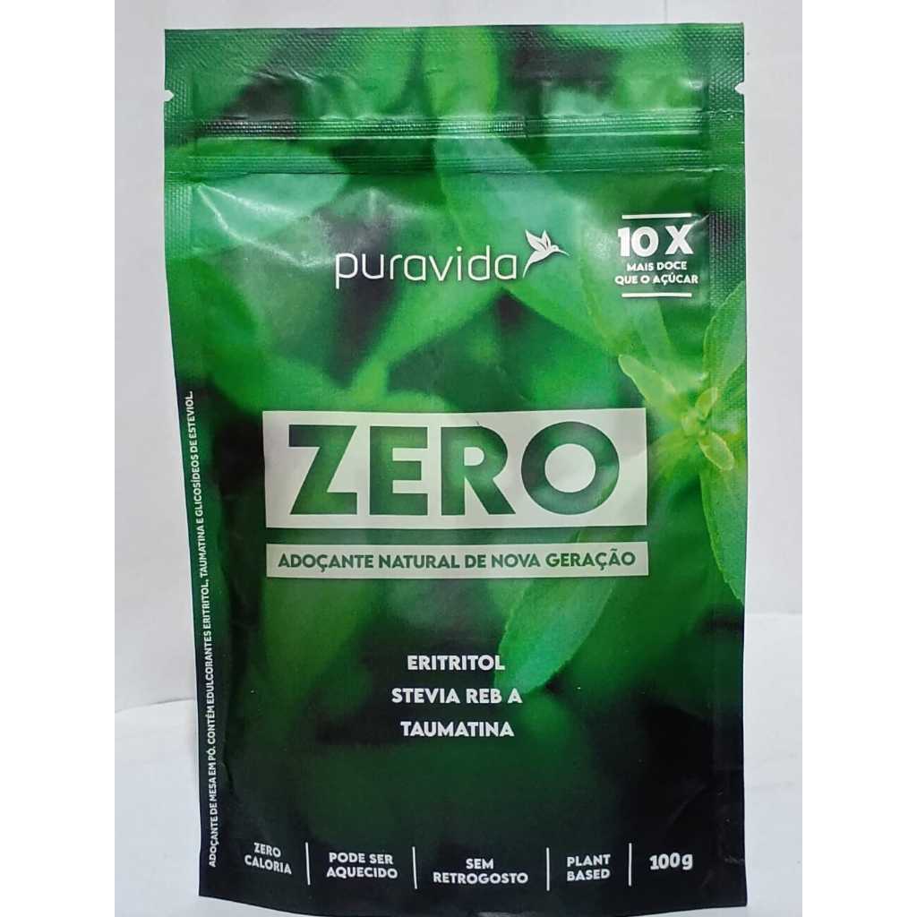 Zero Adoçante Natural - Puravida 100g