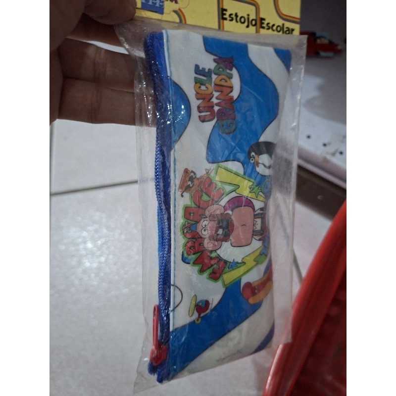Estojo escolar Titio Avô antigo vintage raro