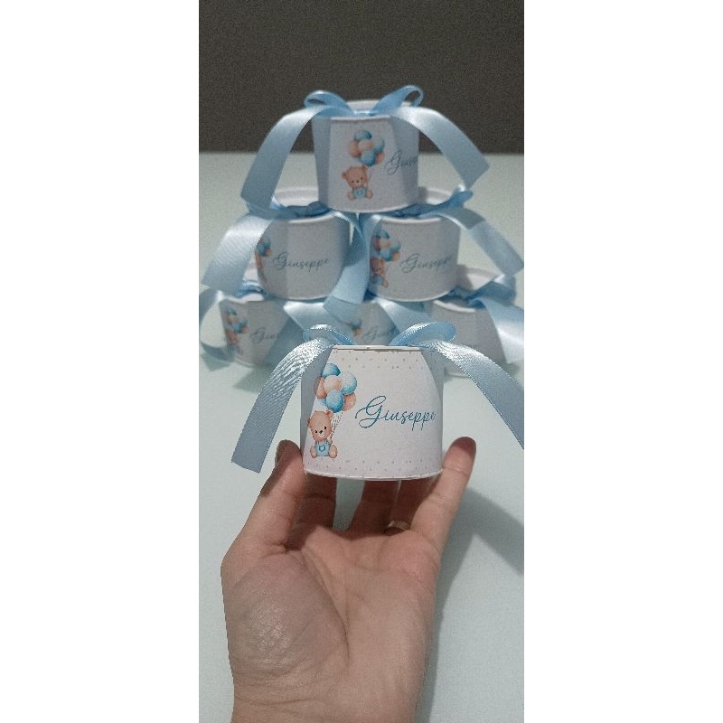 Kit Tubolatas Personalizadas 5x6 Lembrancinha de maternidade / chá de bebê / casamento / Batizado