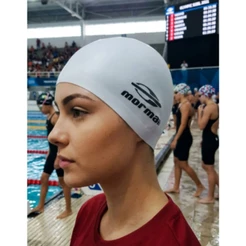 Touca De Natação Mormaii Silicone Flexível Hidroginástica Esportiva