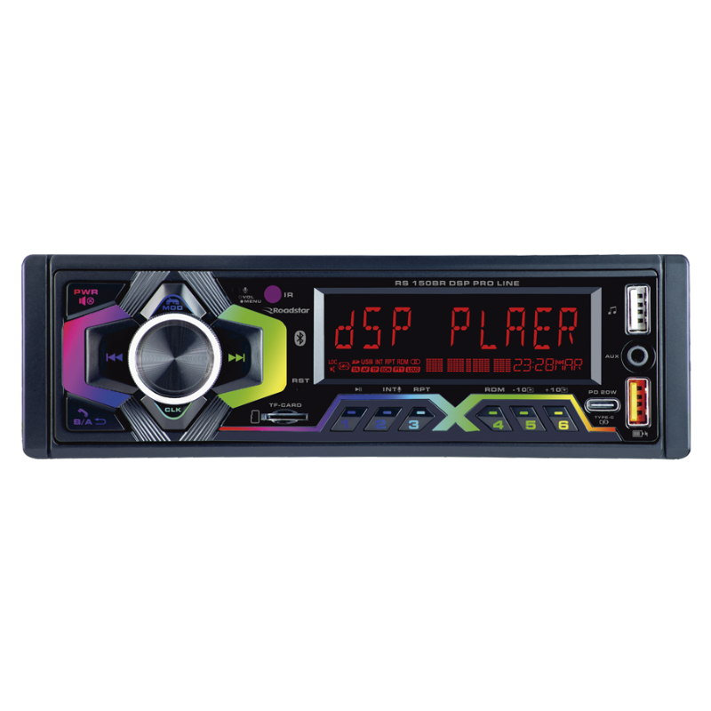 Rádio Automotivo RS150BR MP3 USB AM/FM Bluetooth 6 Canais 60W