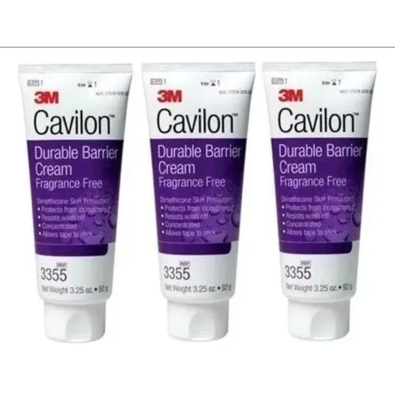 3 Unidades - 3m Cavilon Creme 92g Barreira Protetora Duráve Fragrância Neutra Tipo de embalagem Bisnaga