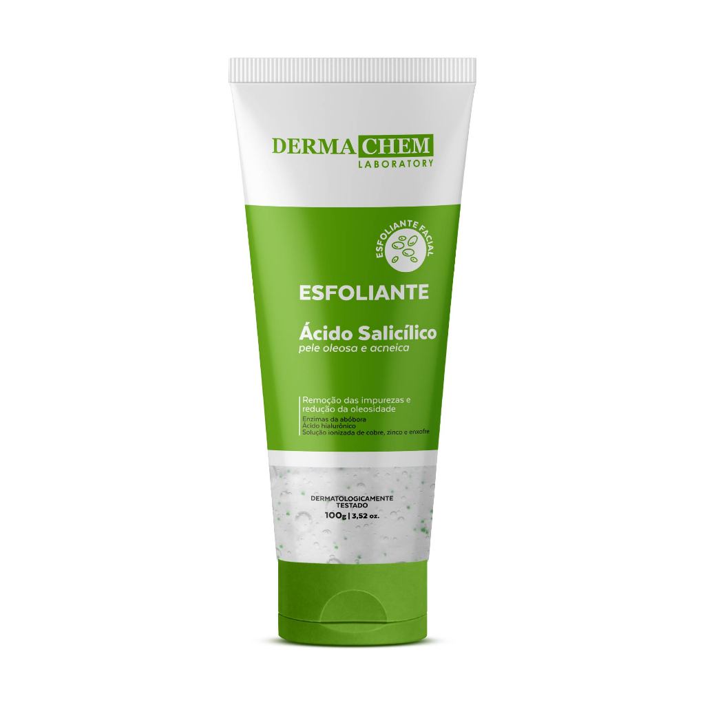 Gel Esfoliante Ácido Salicílico Enzimático 100ml Dermachem