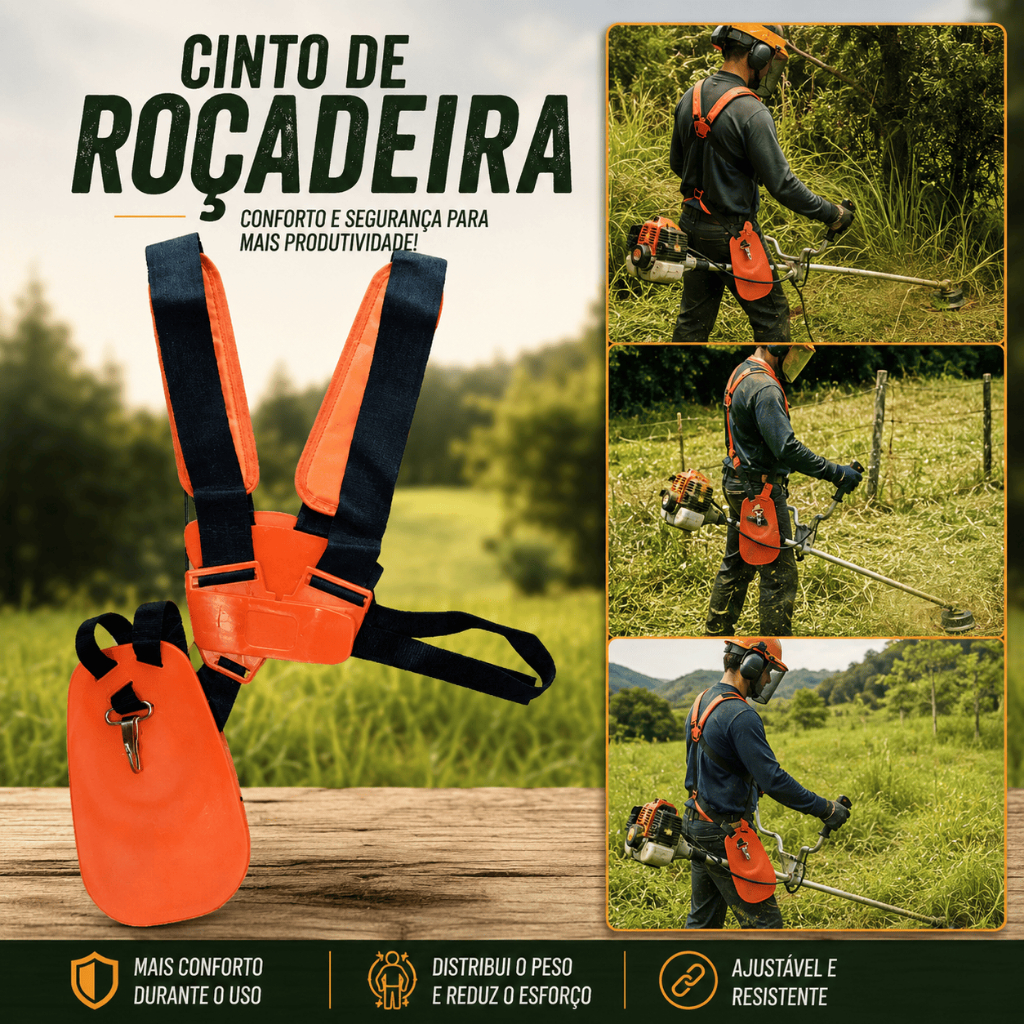 Cinto Para Roçadeira Universal Modelo Simples