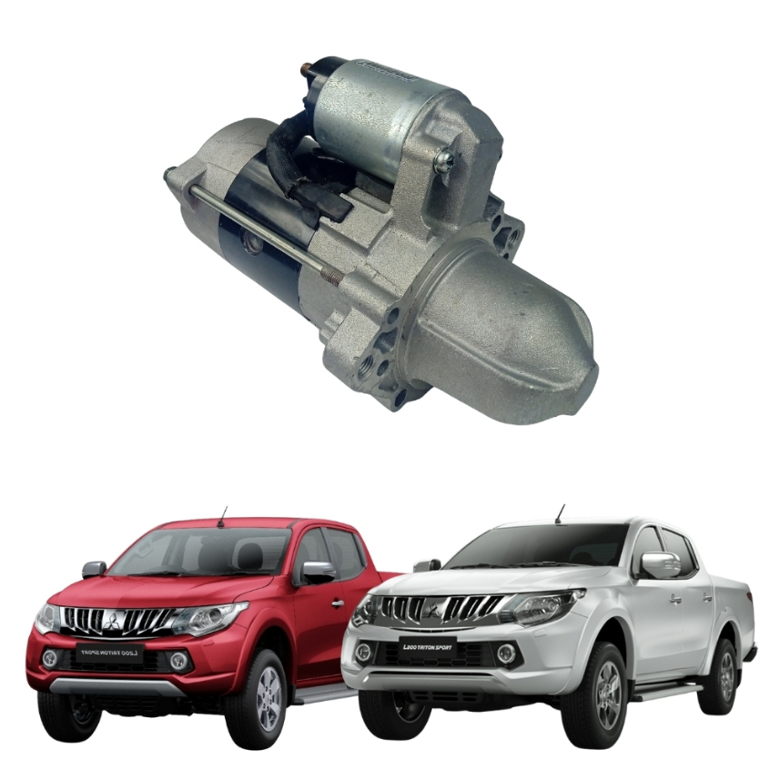Motor De Partida Mitsubishi L200 Triton 2.4 12V Original Remanufaturado M002T86871ZT