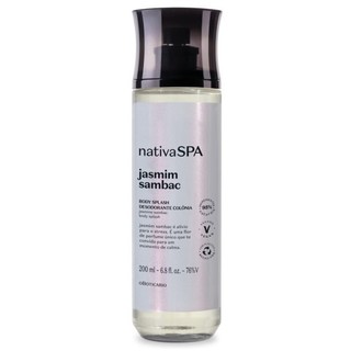 Colônia Body Splash Nativa SPA Jasmim Sambac 200ml O Boticário