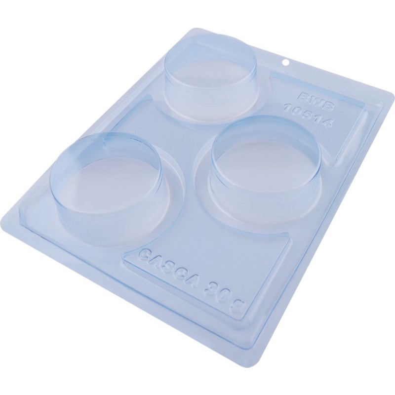 Forma BWB com silicone (3 partes) cód: 802 - Pão de Mel Grande 125 gramas (CHOCO)