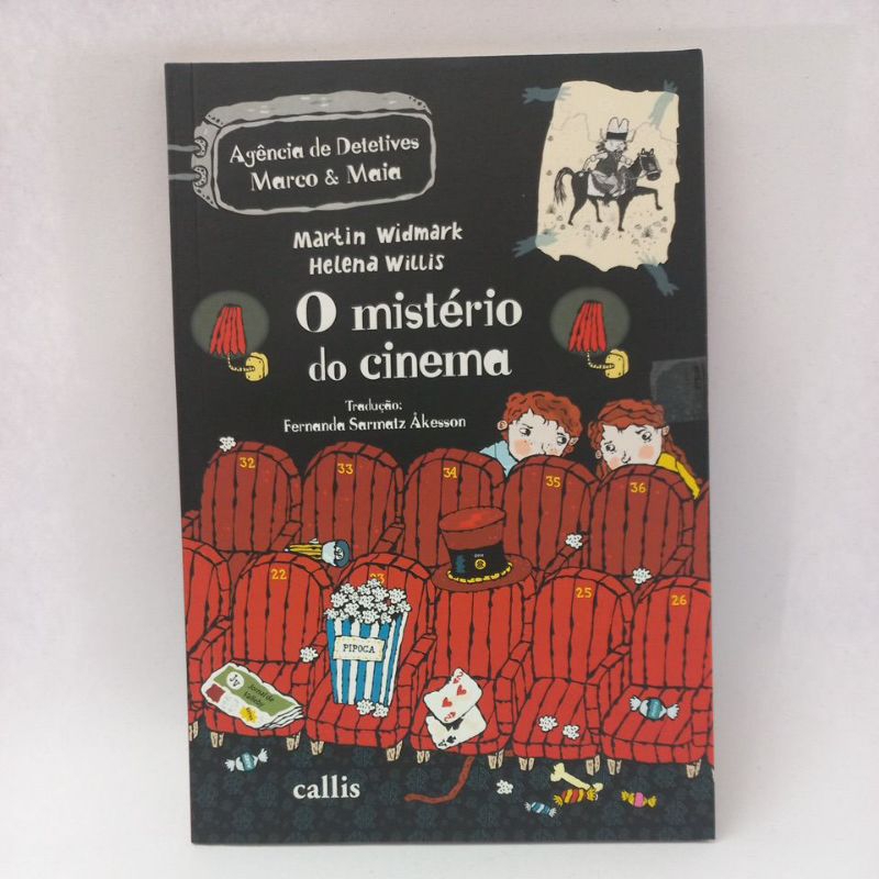 Capa do livro Livro: O mistério do cinema. Editora Callis. .