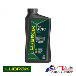 Óleo Lubrificante Lubrax 5W40 Top Auto SQ|SP Sintético 1L