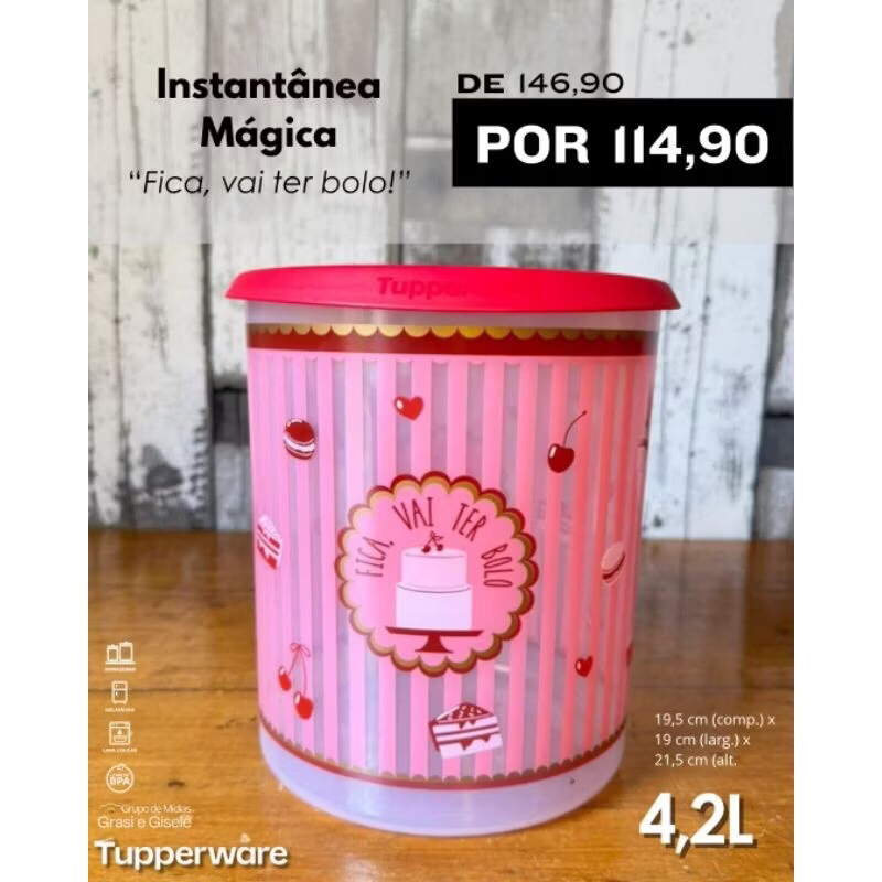 Tupperware Instantânea Mágicas