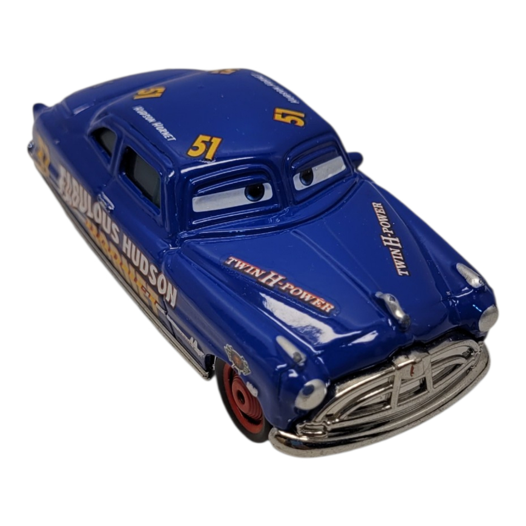 Carros Fabulous Hudson Hornet Disney Cars Metal Diecast (Usado)