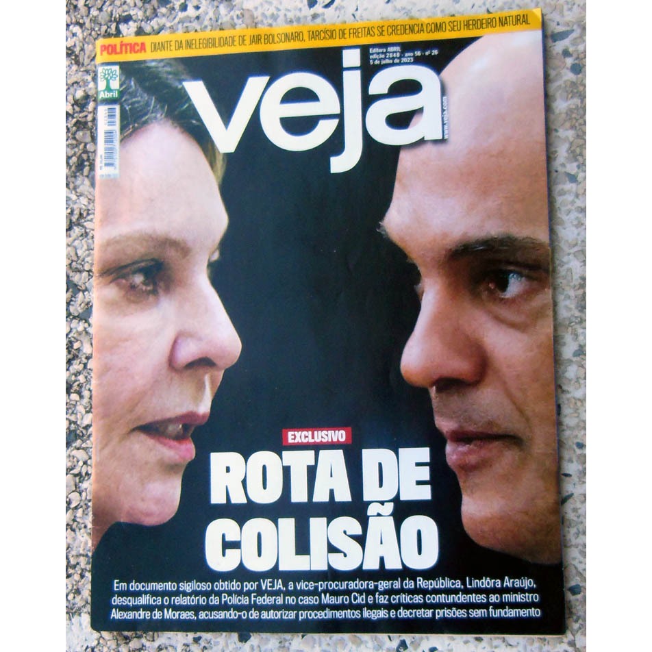 Revista Veja 2848 Mauricio de Souza Taylor Swift Paul McCartney - 5 julho 2023