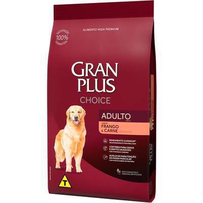 Ração Granplus Choice Adulto Frango e Carne 10,1 kg