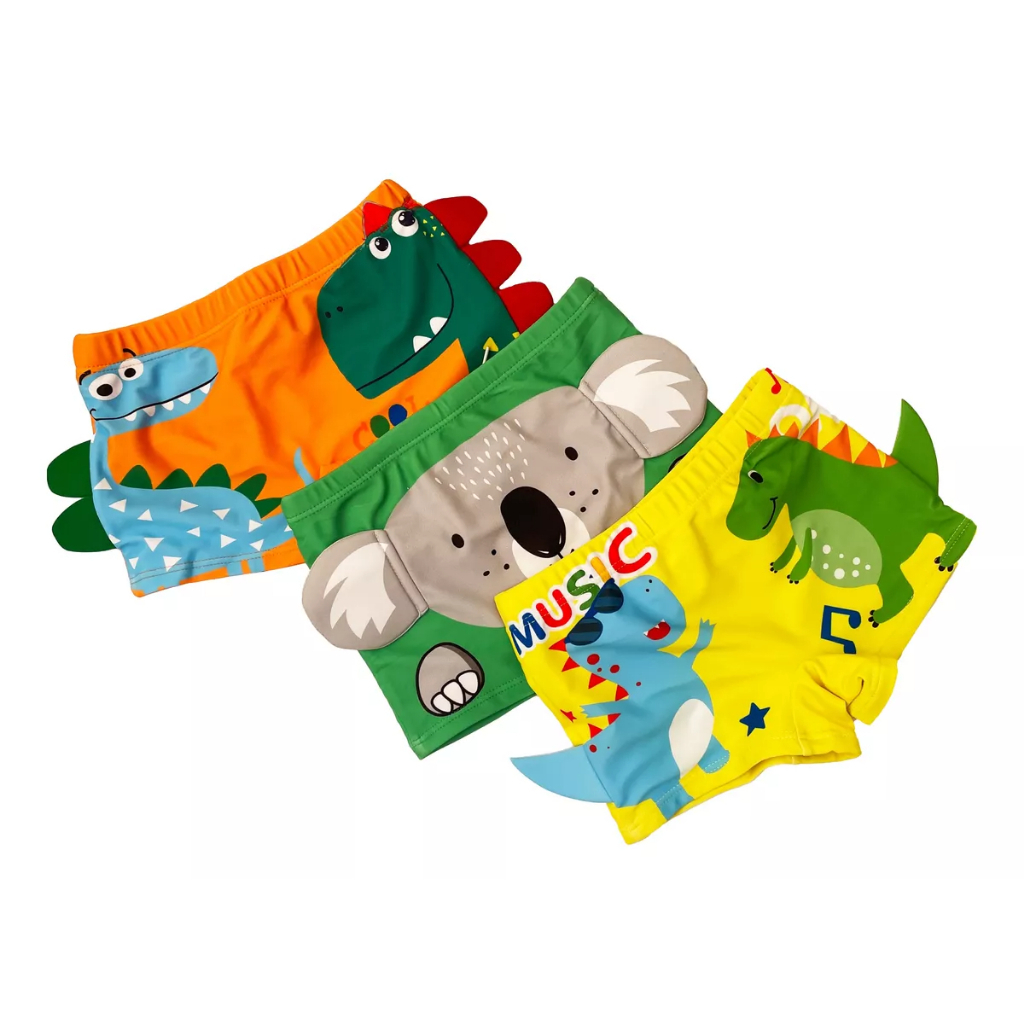 Kit 3 Sungas para Menino Infantil Importada Perfeito para Piscina,Praia com Proteçao Uv Confortavél