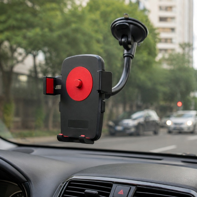 Suporte Veicular P/ Celular Universal Ventosa LE-023