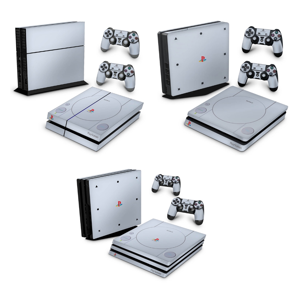 Skin Anti-Rage para PS4 FAT, SLIM ou PRO - 112 - Skin Playstation 4