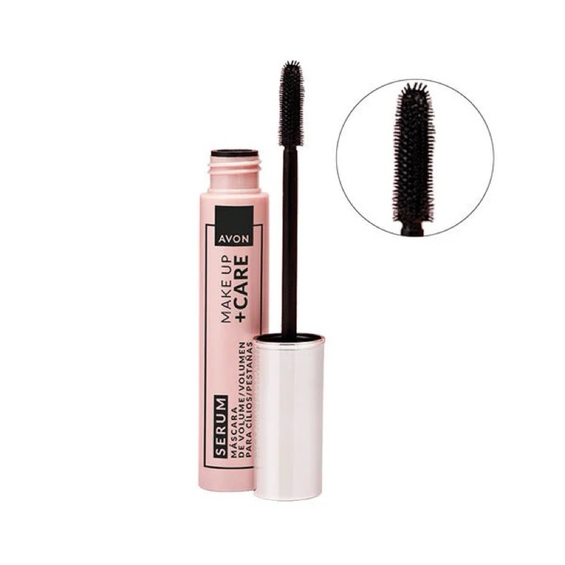 Tratamake Avon Makeup+Care Mascara De Volume Para Cilios 10g
