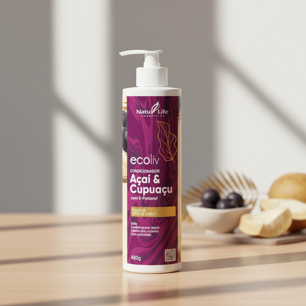Condicionador Ecoliv Açai e Cupuaçu - Natulife