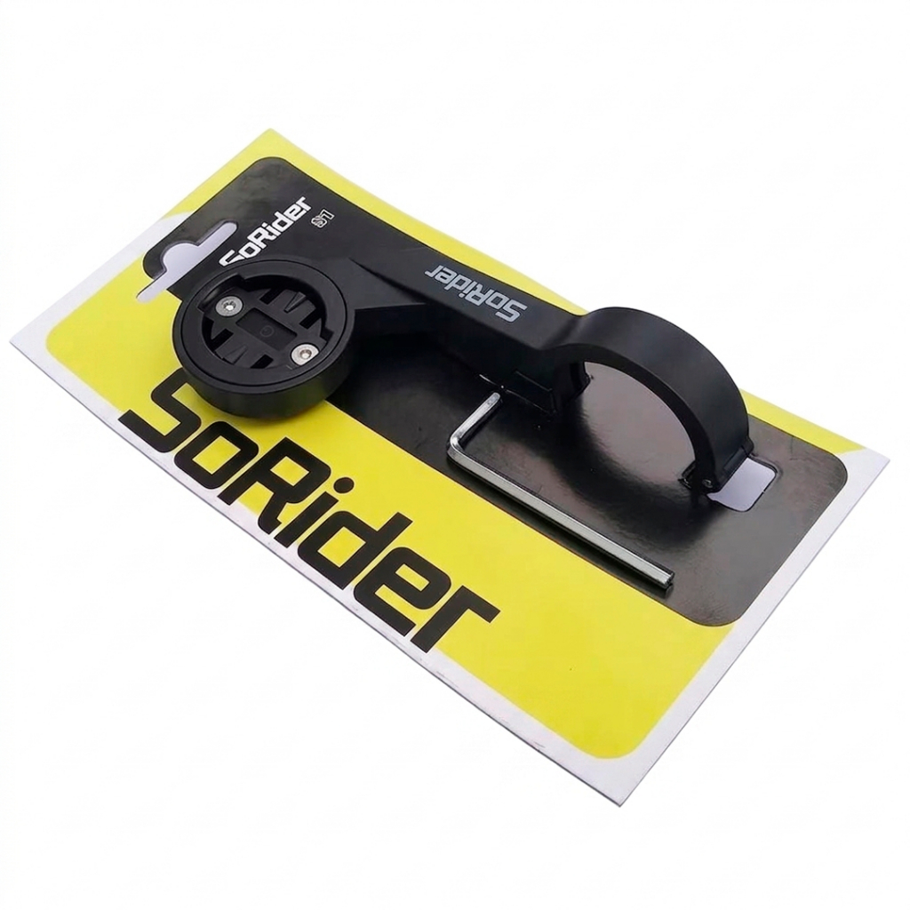 Suporte p/ Gps Ciclocomputador Farol Lanterna Gopro Action Cam SoRider S1 | IgpSport Xoss Garmim Bryton Mtb Speed