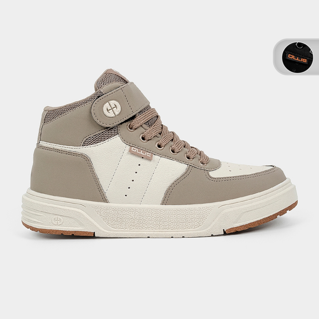 Tenis Ollie Alpha 4 Cano Alto Tira Autocolante Masculino