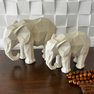 elefante decorativo/elefante polirresina/estatueta elefante/escultura elefante