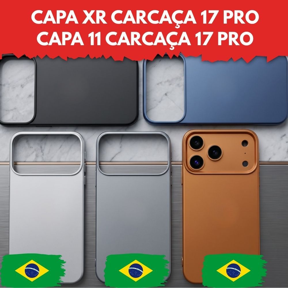 Capa XR carcaça 17 Pro Capa 11 carcaça 17 Pro Power