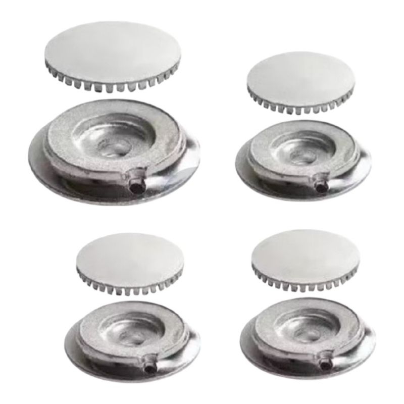 Kit Completo Queimadores Espalhador Brastemp Deville Quality Antigo 4 Ou 6 Bocas Alumínio Compatível Envio Rápido