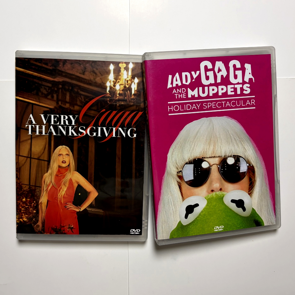 DVD Lady Gaga A Very Gaga Thanksgiving Lady Gaga The Muppets Holiday Christmas Special Live Artpop Born This Way Mayhem